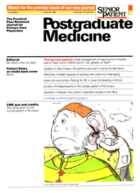 Cover image for Postgraduate Medicine, Volume 85, Issue 1, 1989