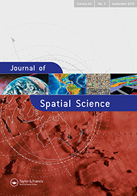 Cover image for Journal of Spatial Science, Volume 64, Issue 3, 2019
