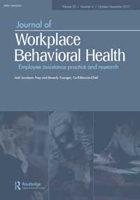 Cover image for Journal of Workplace Behavioral Health, Volume 32, Issue 4, 2017