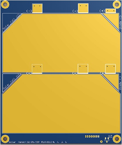 Figure 11. Solar panel PCB.