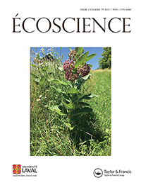 Cover image for Écoscience, Volume 29, Issue 1, 2022