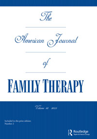 Cover image for The American Journal of Family Therapy, Volume 50, Issue 2, 2022