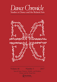 Cover image for Dance Chronicle, Volume 40, Issue 3, 2017