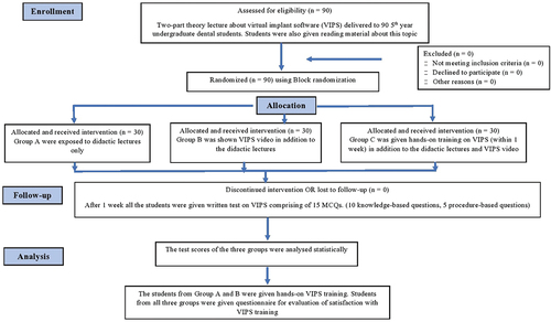 Figure 1. CONSORT flowchart of the methodology followed in the study.