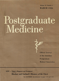 Cover image for Postgraduate Medicine, Volume 19, Issue 3, 1956