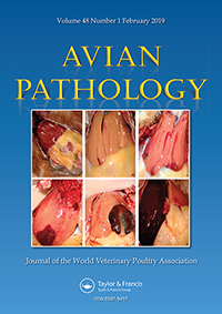 Cover image for Avian Pathology, Volume 48, Issue 1, 2019