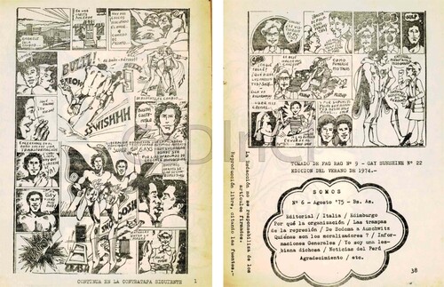 Figure 4. Somos, issue n° 6: the translation of the US comic – Courtesy of AméricaLee, CeDInCI (Buenos Aires).