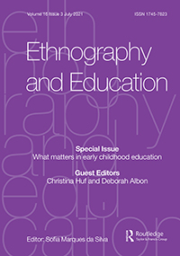 Cover image for Ethnography and Education, Volume 16, Issue 3, 2021