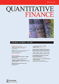 Cover image for Quantitative Finance, Volume 20, Issue 5, 2020