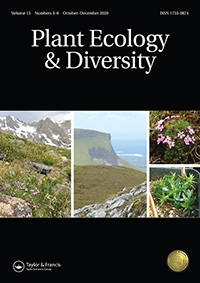 Cover image for Plant Ecology & Diversity, Volume 13, Issue 5-6, 2020