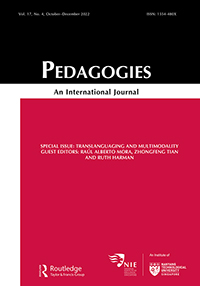 Cover image for Pedagogies: An International Journal, Volume 17, Issue 4, 2022