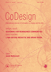 Cover image for CoDesign, Volume 18, Issue 1, 2022