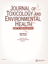 Cover image for Journal of Toxicology and Environmental Health, Part B, Volume 21, Issue 5, 2018