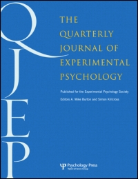 Cover image for The Quarterly Journal of Experimental Psychology Section A, Volume 54, Issue 1, 2001