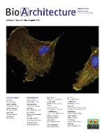 Cover image for BioArchitecture, Volume 1, Issue 4, 2011