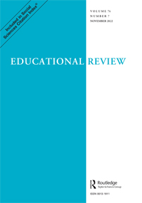 Cover image for Educational Review, Volume 74, Issue 7, 2022