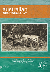 Cover image for Australian Archaeology, Volume 84, Issue 3, 2018
