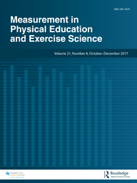 Cover image for Measurement in Physical Education and Exercise Science, Volume 21, Issue 4, 2017