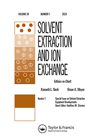 Cover image for Solvent Extraction and Ion Exchange, Volume 38, Issue 1, 2020
