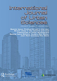 Cover image for International Journal of Urban Sciences, Volume 27, Issue sup1, 2023