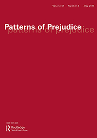 Cover image for Patterns of Prejudice, Volume 51, Issue 2, 2017