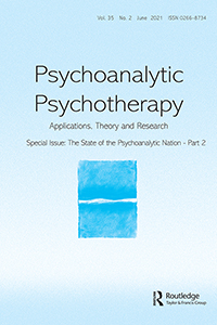 Cover image for Psychoanalytic Psychotherapy, Volume 35, Issue 2, 2021