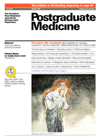 Cover image for Postgraduate Medicine, Volume 87, Issue 4, 1990
