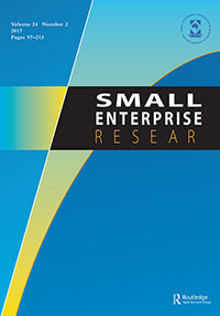 Cover image for Small Enterprise Research, Volume 24, Issue 2, 2017