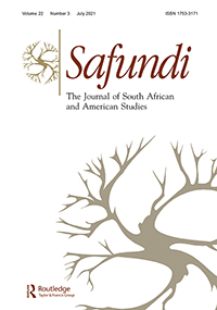 Cover image for Safundi, Volume 22, Issue 3, 2021