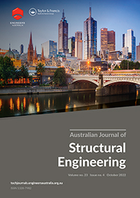 Cover image for Australian Journal of Structural Engineering, Volume 23, Issue 4, 2022