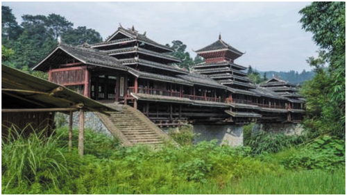 Figure 2. Diping Wind-Rain bridge, Liping County.