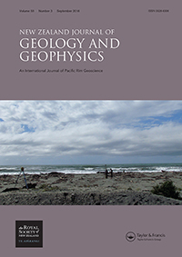 Cover image for New Zealand Journal of Geology and Geophysics, Volume 59, Issue 3, 2016