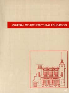 Cover image for Journal of Architectural Education, Volume 41, Issue 3, 1988