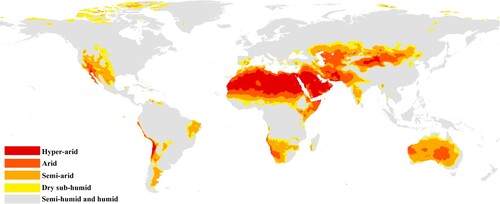 Figure 1. Distributions of Global Climate Regions.