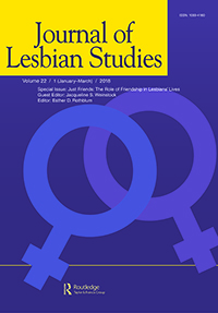 Cover image for Journal of Lesbian Studies, Volume 22, Issue 1, 2018