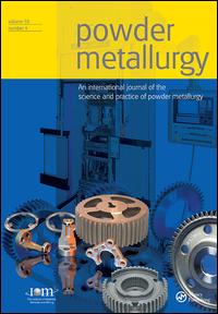 Cover image for Powder Metallurgy, Volume 54, Issue 2, 2011