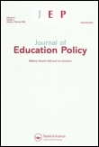 Cover image for Journal of Education Policy, Volume 20, Issue 6, 2005