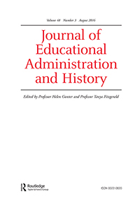 Cover image for Journal of Educational Administration and History, Volume 48, Issue 3, 2016