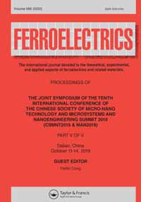 Cover image for Ferroelectrics, Volume 566, Issue 1, 2020