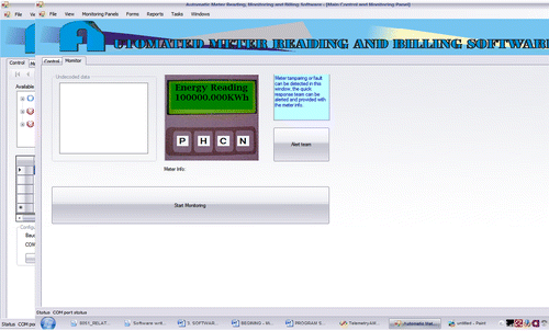 Figure 10. Meter monitoring mode.