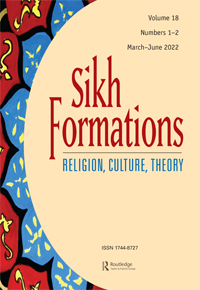 Cover image for Sikh Formations, Volume 18, Issue 1-2, 2022