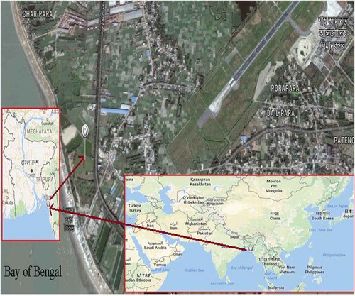 Figure 1. Proposed Ssystem Ggeographical Llocation at Patenga