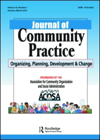 Cover image for Journal of Community Practice, Volume 25, Issue 1, 2017