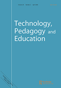 Cover image for Technology, Pedagogy and Education, Volume 29, Issue 2, 2020