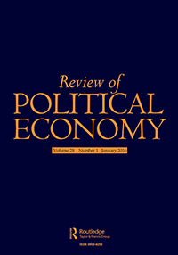 Cover image for Review of Political Economy, Volume 28, Issue 1, 2016