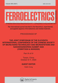 Cover image for Ferroelectrics, Volume 580, Issue 1, 2021