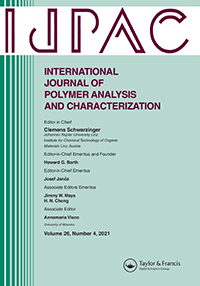 Cover image for International Journal of Polymer Analysis and Characterization, Volume 26, Issue 4, 2021