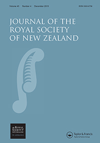 Cover image for Journal of the Royal Society of New Zealand, Volume 45, Issue 4, 2015