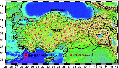 Figure 1. Van earthquake region.