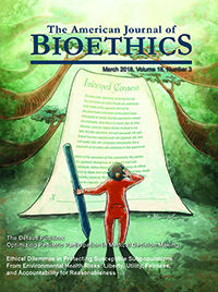 Cover image for The American Journal of Bioethics, Volume 18, Issue 3, 2018